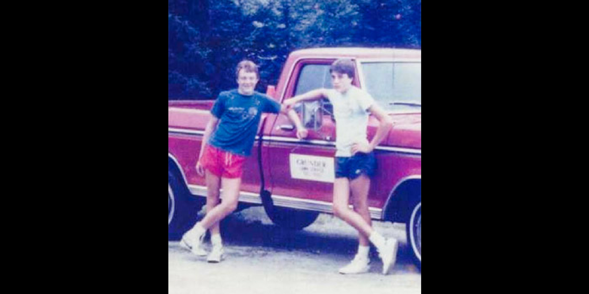 STORIES Marty and Rich with Red Truck